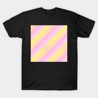 Sweet Pastel Lollipop Stripes T-Shirt